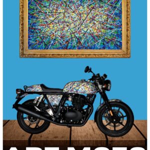 Official Art Moto Festival Signed Poster